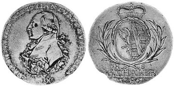 5 Tolarů 1796