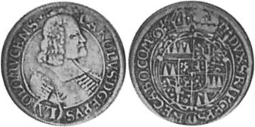 15 Krejcarů 1659-1662