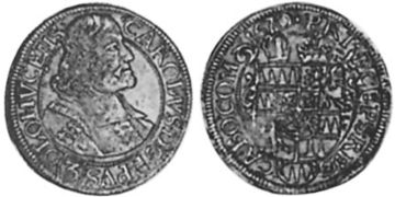 3 Krejcary 1665-1673