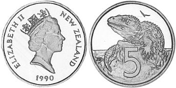 5 Cents 1986-1998