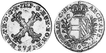 20 Liards 1750-1754