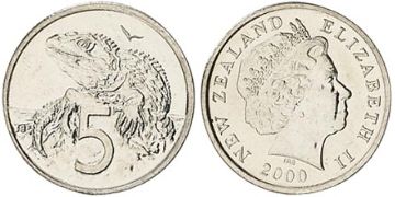 5 Cents 1999-2006