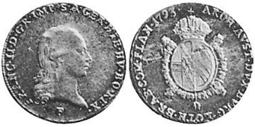 1/2 Souverain D´or 1793-1796
