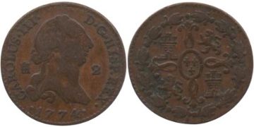 2 Maravedis 1772-1788