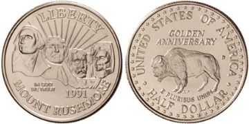 Half Dollar 1991