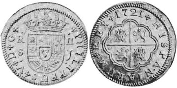 2 Reales 1718-1726