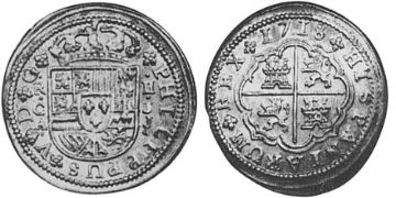 2 Reales 1717-1726