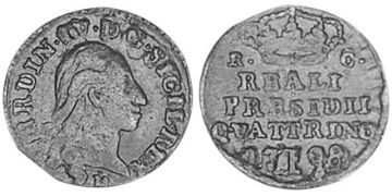 Quattrino 1782-1798