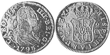 2 Reales 1793-1808