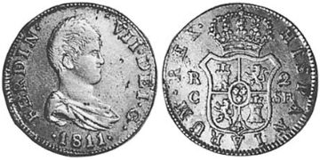 2 Reales 1811-1814