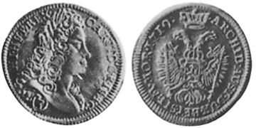 3 Krejcary 1717-1726