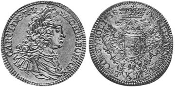 15 Krejcarů 1728-1740