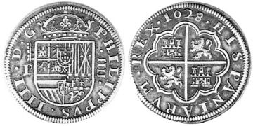 4 Reales 1621-1660