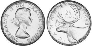 25 Centů 1953-1964