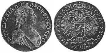 17 Krejcarů 1751-1763