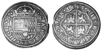 4 Reales 1683-1685