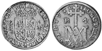 4 Reales 1687-1699