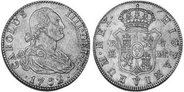 4 Reales 1788-1808