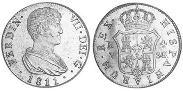 4 Reales 1809-1811