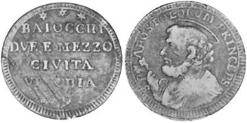 2-1/2 Baiocchi 1796-1797
