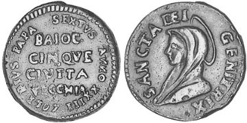 5 Baiocchi 1797