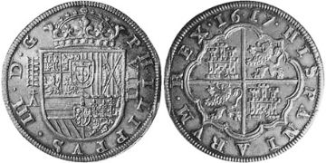 8 Reales 1607-1621