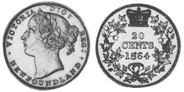 20 Cents 1864