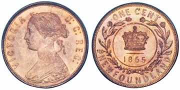 Large Cent 1865