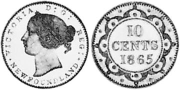 10 Cents 1865