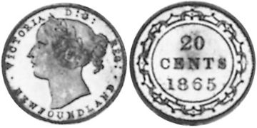 20 Cents 1865