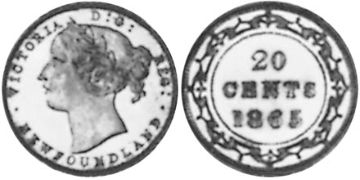 20 Cents 1865