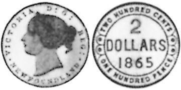 2 Dollars 1865