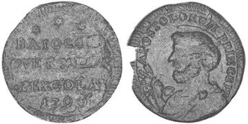 2-1/2 Baiocchi 1796-1797
