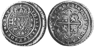 8 Reales 1704-1713