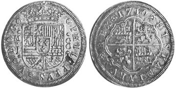 8 Reales 1710-1711
