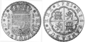 8 Reales 1731-1736