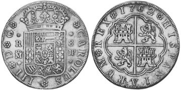 8 Reales 1762