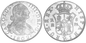 8 Reales 1788-1808