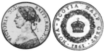 Half Cent 1861