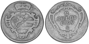 2 Soldi 1799