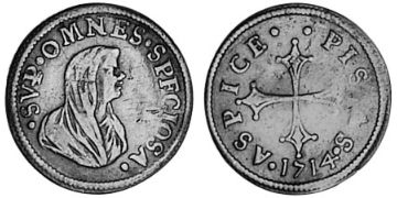 1/2 Giulio 1714-1737