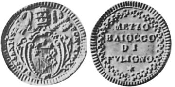 1/2 Baiocco 1794-1795