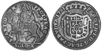 10 Soldi 1785-1792