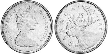 25 Centů 1968