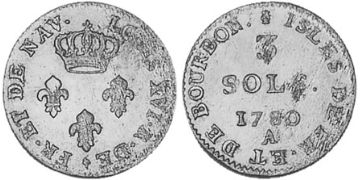 3 Sous 1779-1780