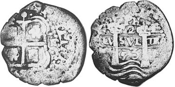 2 Reales 1652-1667