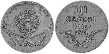 3 Grossi 1794
