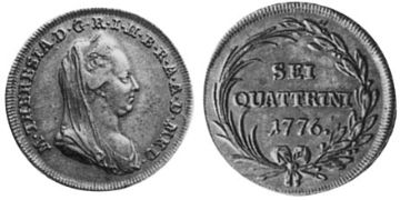 6 Quattrini 1776