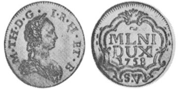 5 Soldi 1750-1763