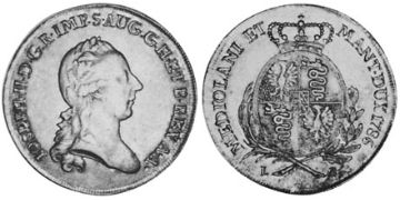 Scudo 1781-1786